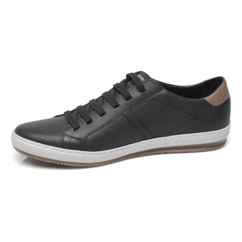 Tenis Masculino Freeway Dust Couro Nigth - Minha loja