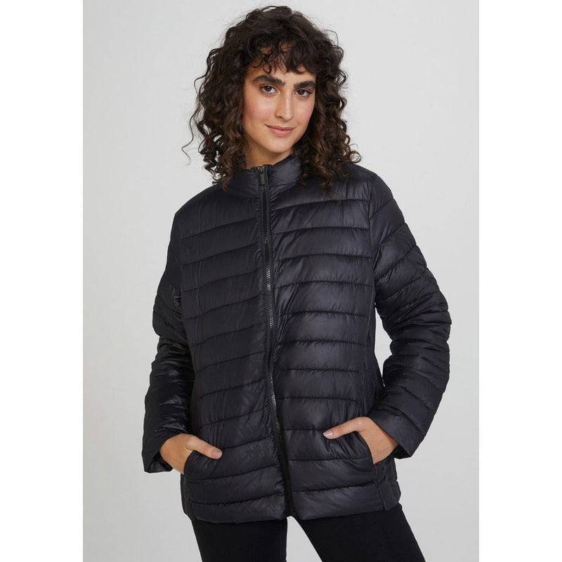 Jaqueta Básica Feminina Puffer Hering