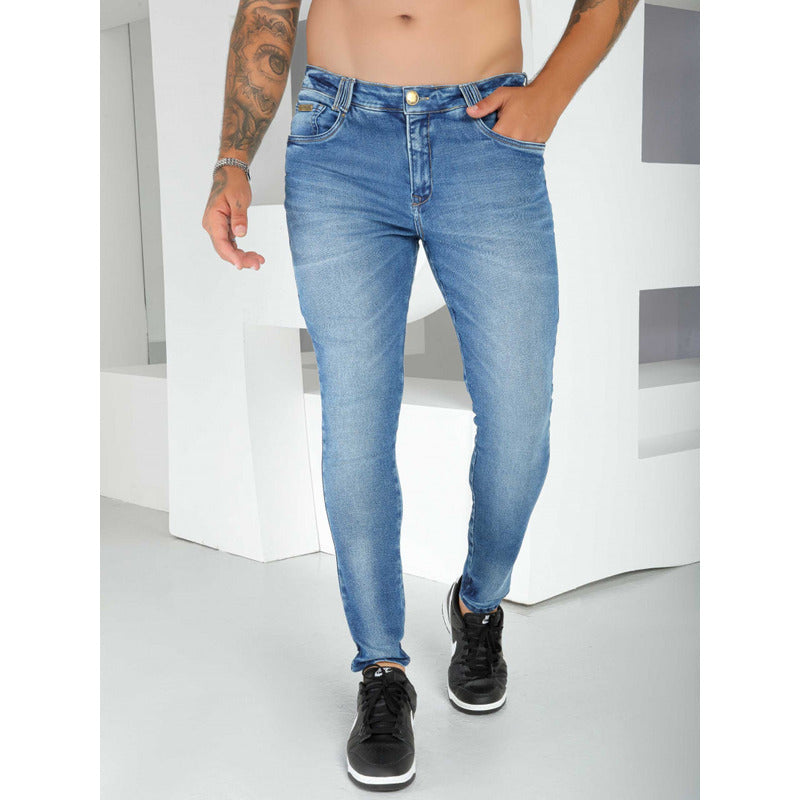 Calça Jeans Slim Masculina Pit Bull