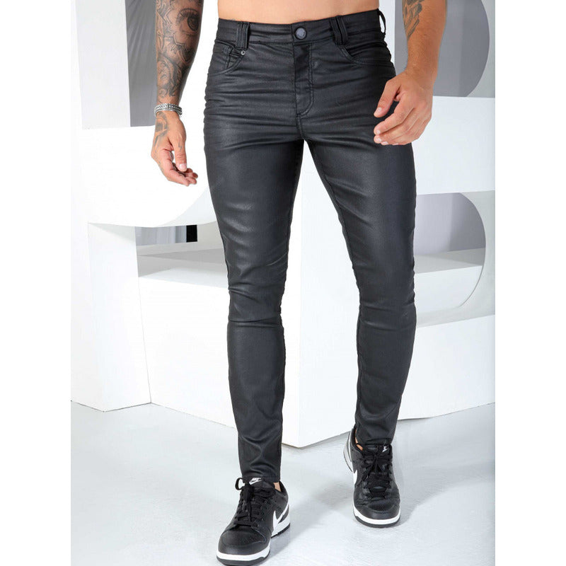 Calça Masculina Resinada Ref. 81063 Pit Bull