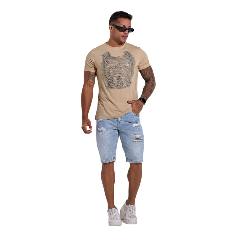 Bermuda Masculina Ref. 80355 Pit Bull Jeans