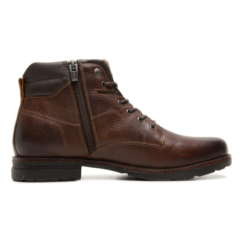 Bota Masculina Freeway Soldier2 3242 Couro Marrocos