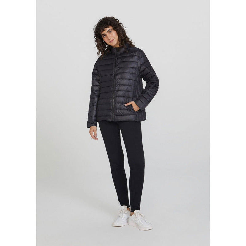 Jaqueta Básica Feminina Puffer Hering