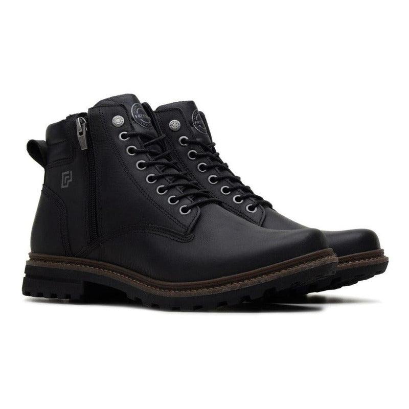 Bota Masculina Freeway Django 1932 Couro Preto - Wertir bem confecções