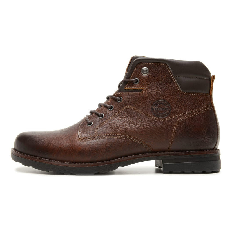 Bota Masculina Freeway Soldier2 3242 Couro Marrocos