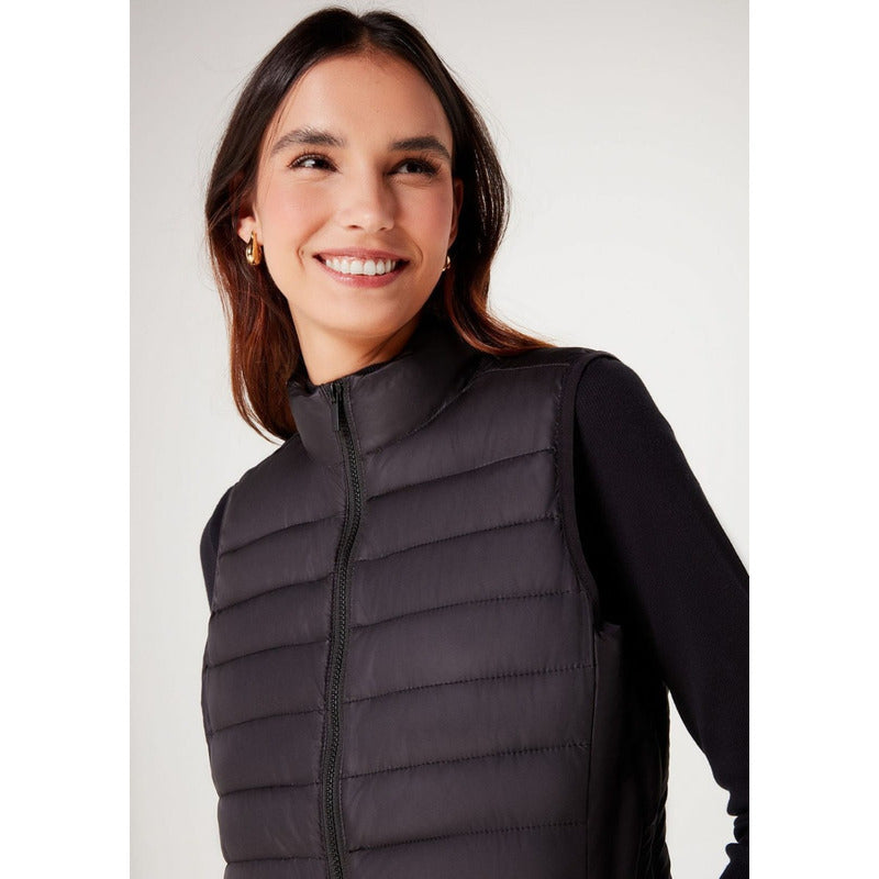 Colete Básico Feminino Puffer Hering