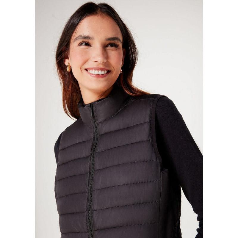 Colete Básico Feminino Puffer Hering - Minha loja