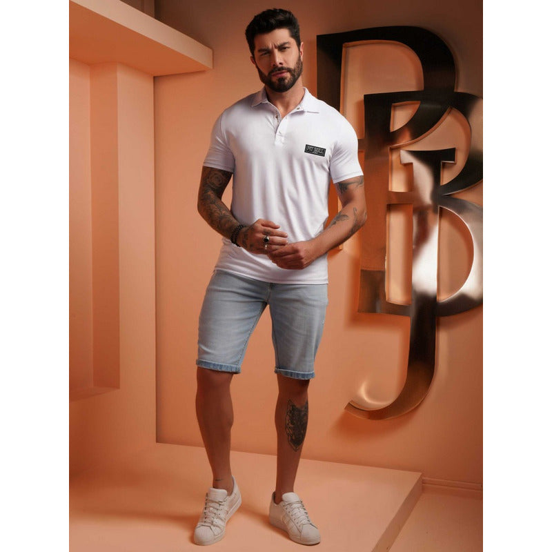 Polo Masculina Ref. 79235 Pit Bull Jeans - Wertir bem confecções