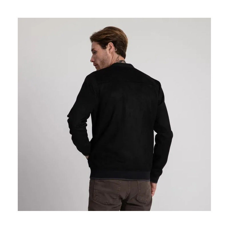 Jaqueta Docthos Slim Bomber Suede 736233