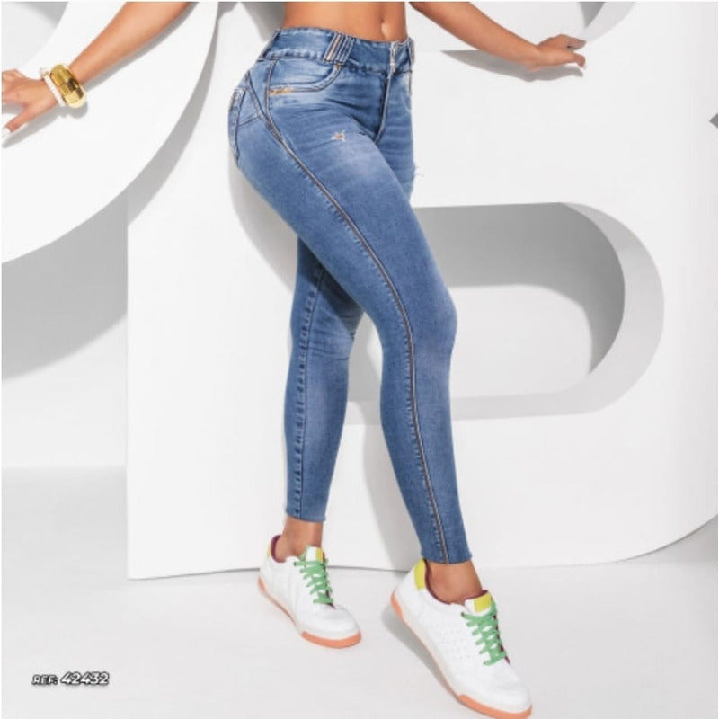 Calça Jeans Skinny Moderna Ref. 42432 Pit Bull - Wertir bem confecções