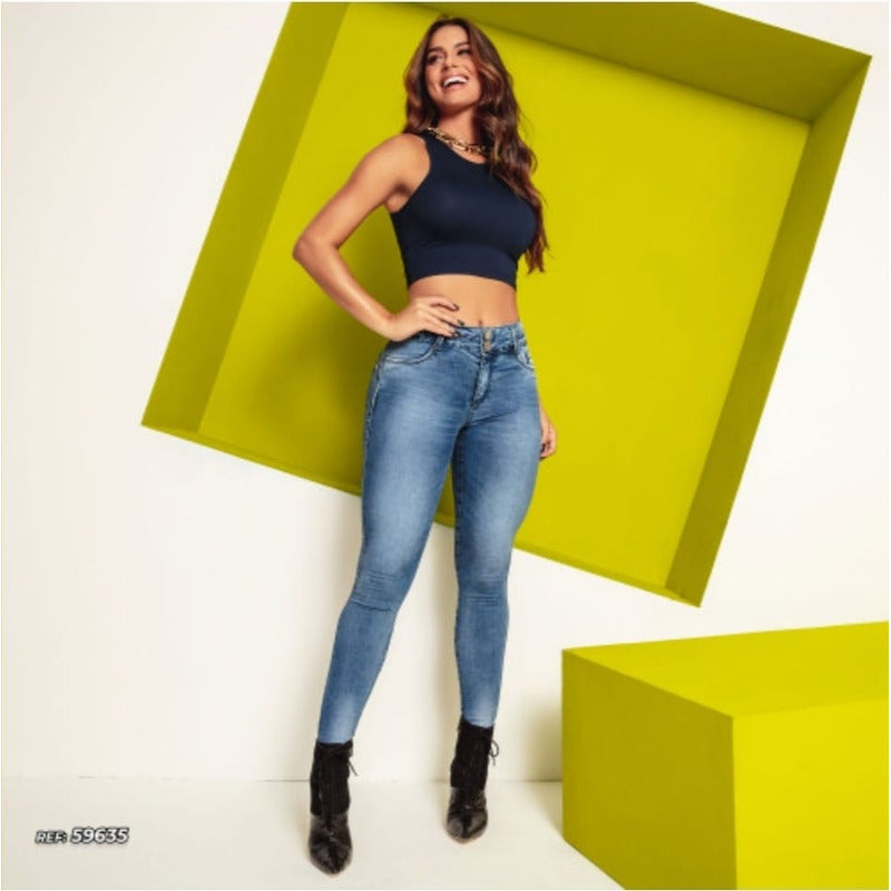 Calça Jeans Skinny Fashion Ref. 59635 Pit Bull - Wertir bem confecções