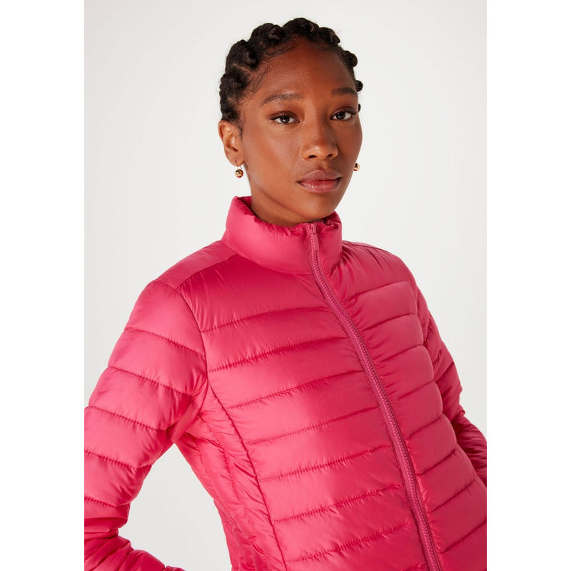 Jaqueta Básica Feminina Puffer Hering