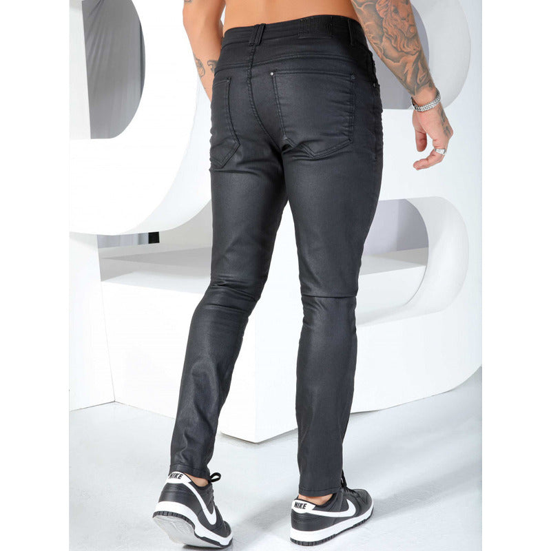 Calça Masculina Resinada Ref. 81063 Pit Bull