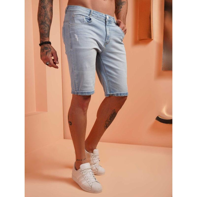 Bermuda Jeans Masculina Ref. 68968 Pit Bull Jeans - Minha loja