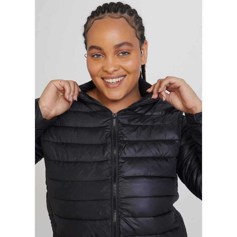 Jaqueta Básica Feminina Puffer Hering